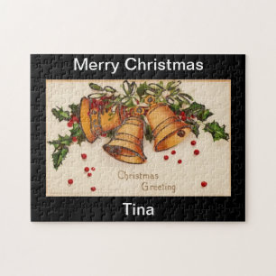Frohe Weihnachten Puzzle-Design