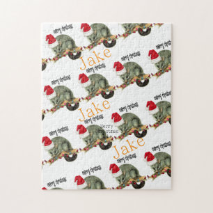 Frohe Weihnachten Puzzle Weihnachten Opossum
