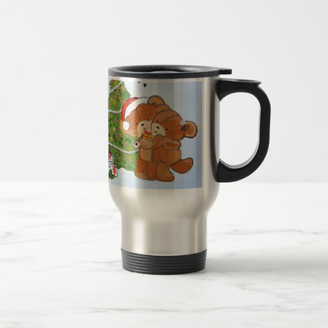 Frohe Weihnachten Reisebecher (Rechts)