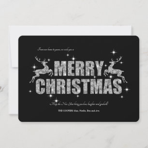 Frohe Weihnachten Rentier Weihnachtskarte