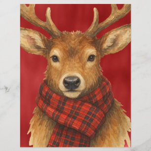 Frohe Weihnachten Rentiere Flyer
