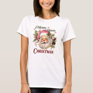 Frohe Weihnachten - Rosa Weihnachten T-Shirt