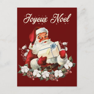 Frohe Weihnachten Rotes Weihnachten Vintage Santa