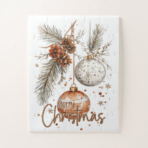 Frohe Weihnachten Rustikale Begrüßung