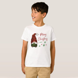 Frohe Weihnachten Rustikales Land Gnome Spaß Urlau T-Shirt