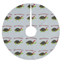 Frohe Weihnachten! Sankt-Schildkröte
