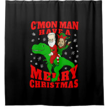 Frohe Weihnachten Santa biden kamala harris dinosa