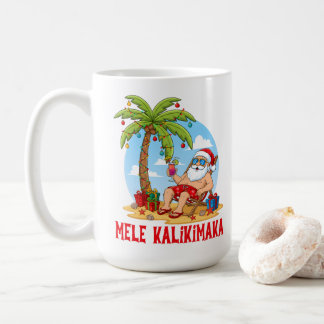 Frohe Weihnachten Santa Christmas Kaffeetasse