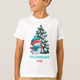 Frohe Weihnachten   Santa Claus Say Personalisiert T-Shirt