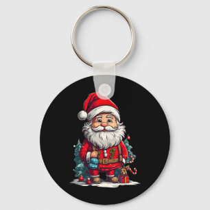 Frohe Weihnachten Santa für Jungen Mädchen1  Schlüsselanhänger