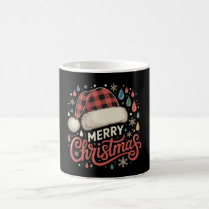 Frohe Weihnachten Santa Hut Weihnachten Familie Ur Kaffeetasse