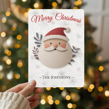 Frohe Weihnachten Santa – Personalisierte Familie