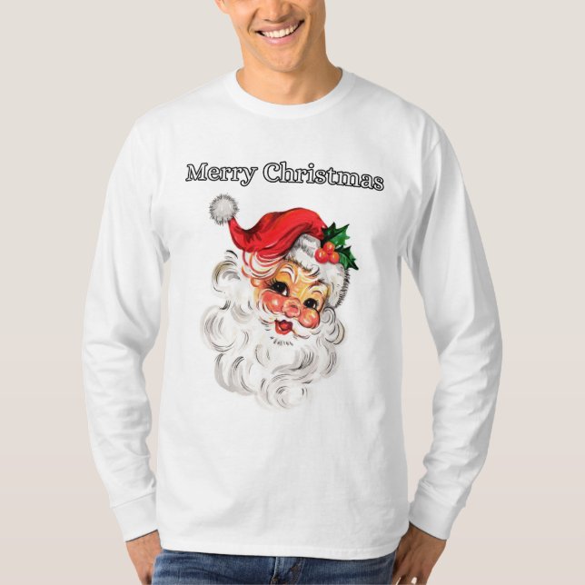 Frohe Weihnachten, Santa T-Shirt (Vorderseite)