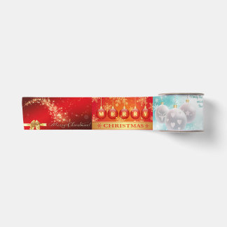Frohe Weihnachten Satinband