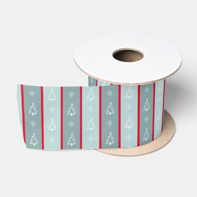 Frohe Weihnachten Satinband (Spule)