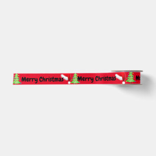 Frohe Weihnachten Satinband