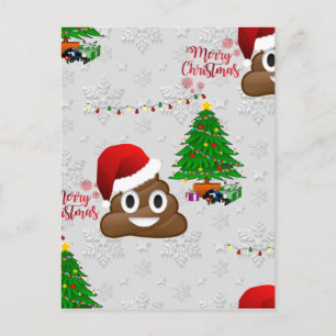 frohe Weihnachten Scheißhaufen Emoji