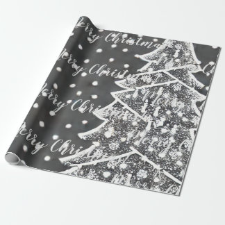 Frohe Weihnachten! Schleifpapier Geschenkpapier