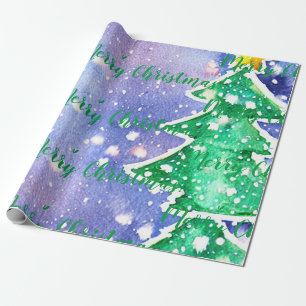 Frohe Weihnachten! Schleifpapier Geschenkpapier