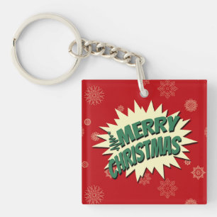 Frohe Weihnachten Schlüsselanhänger