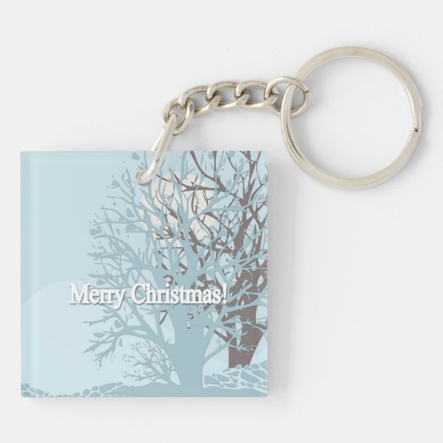 Frohe Weihnachten! Schlüsselanhänger (Rückseite)