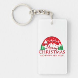 Frohe Weihnachten Schlüsselanhänger