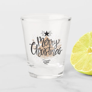 Frohe Weihnachten Schnapsglas