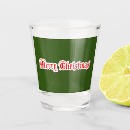 Frohe Weihnachten Schnapsglas