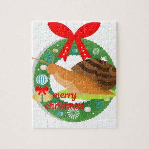 frohe weihnachten schnecke