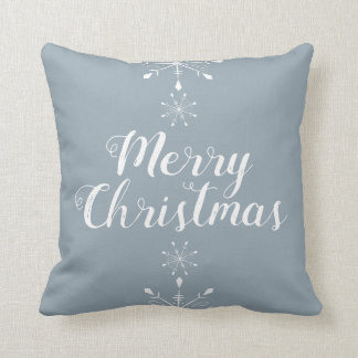 FROHE WEIHNACHTEN! Schneeflocke-Kissen Kissen