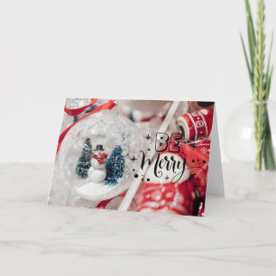 Frohe Weihnachten Schneemann