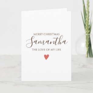 Frohe Weihnachten! schöne Erinnerungen Karte