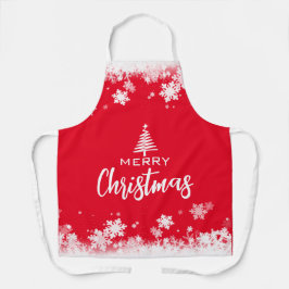 Frohe Weihnachten Schürze