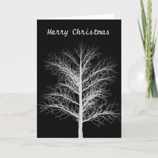 Frohe Weihnachten Schwarz und Weiß
