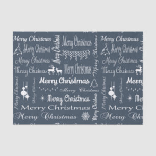 Frohe Weihnachten Seidenpapier