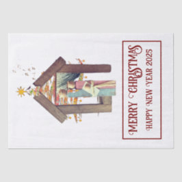 Frohe Weihnachten! Seidenpapier