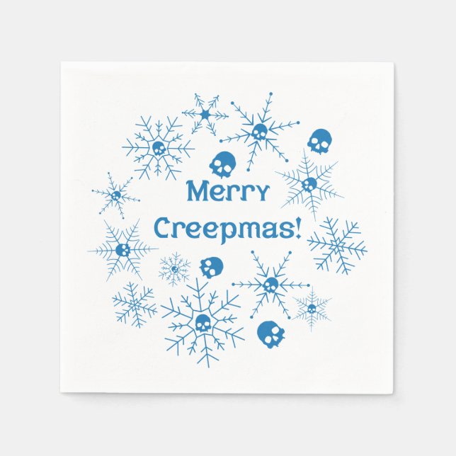 Frohe Weihnachten! Serviette (Vorderseite)