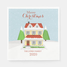 Frohe Weihnachten Serviette