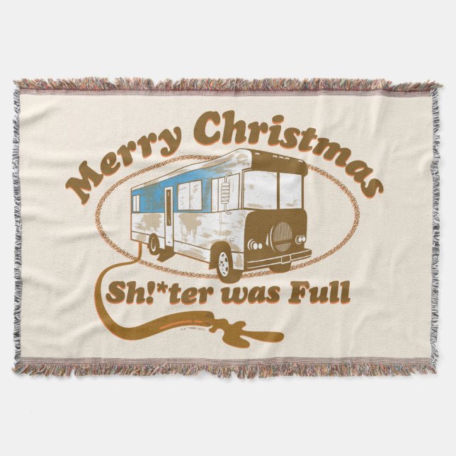 Frohe Weihnachten Sh!*ter war voll Decke (Vorderseite)