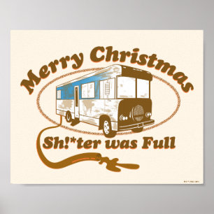 Frohe Weihnachten Sh!*ter war voll Poster