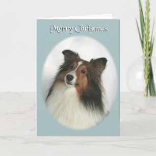 Frohe Weihnachten Sheltie