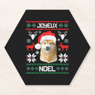 Frohe Weihnachten Shiba Inu Soft Christmas Dog T S Untersetzer