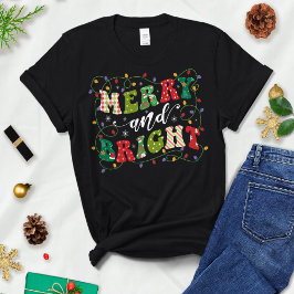 Frohe Weihnachten Shirt - Fröhlich und hell