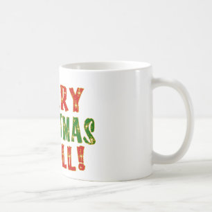 Frohe Weihnachten Sie! Kaffeetasse