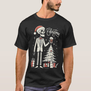 Frohe Weihnachten Skeleton T-Shirt