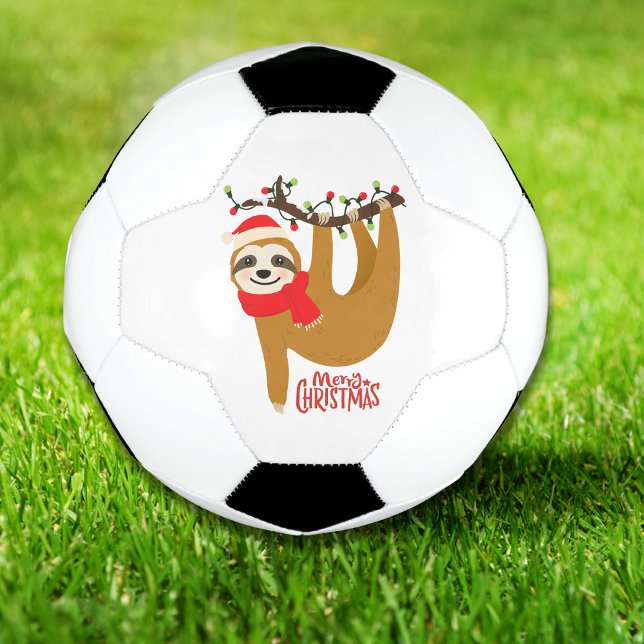 Frohe Weihnachten Sloth | Urlaub Fußball (Von Creator hochgeladen)