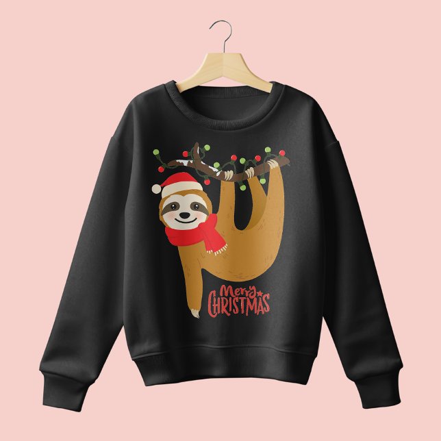 Frohe Weihnachten Sloth | Urlaub Sweatshirt (Von Creator hochgeladen)