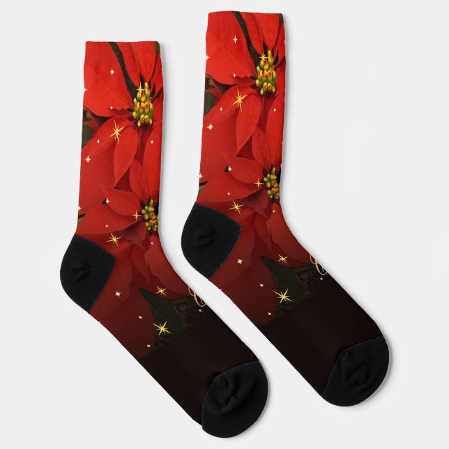 Frohe Weihnachten Socken (Rechts)