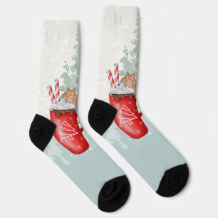 Frohe Weihnachten Socken