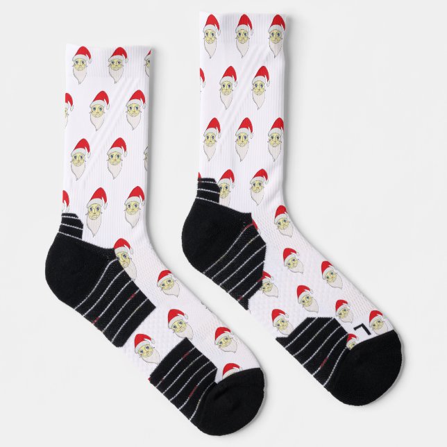 Frohe Weihnachten Socken (Rechts)